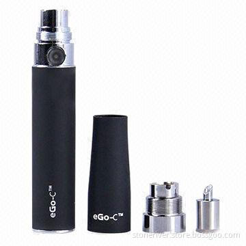 E-cigarettes with 4-piece Atomizer Head/2-piece Atomizer Base/5-pieceTank Cartridge/USB Charger